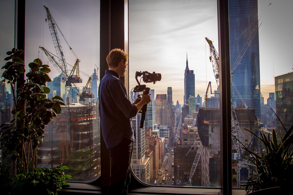 filming the new york skyline