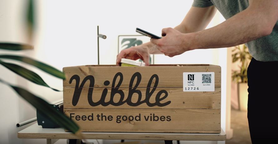 nibble box of food